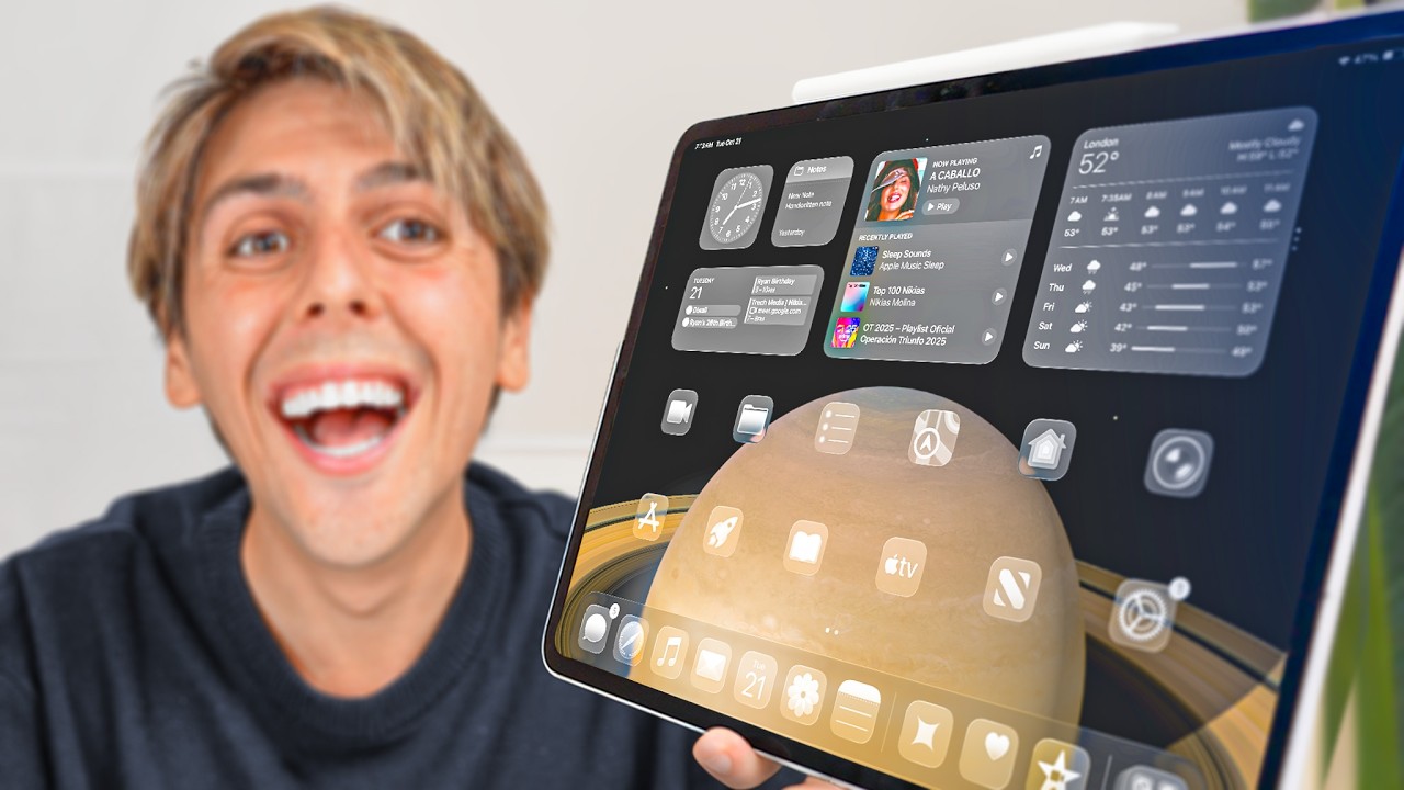 NEW iPad Pro 2025: Unboxing + Setup - YouTube