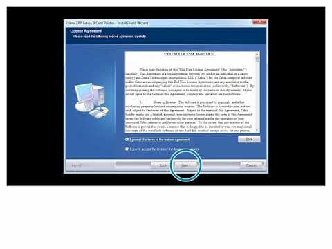 Zebra ZXP Series 9 Card Printer - How To Install The Driver - YouTube
