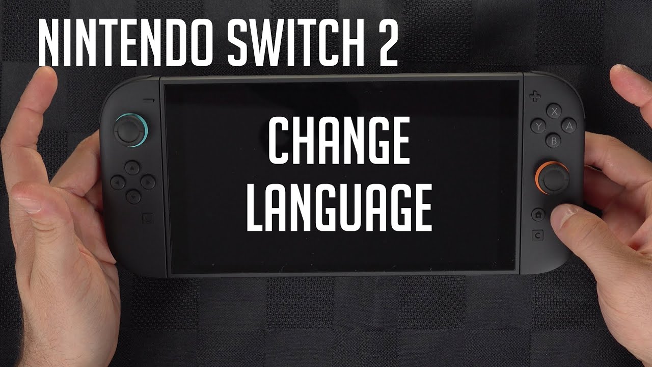 How to change language on Nintendo Switch 2 - YouTube