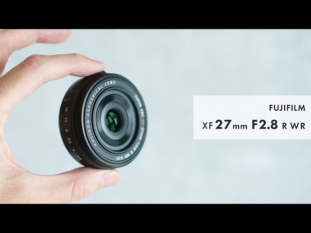 XF27mm F2.8 R WRを買った！感想&作例少し【レビュー】 - YouTube