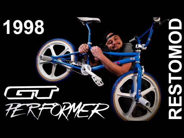 I Restore My 1998 GT Performer BMX Bike as a Restomod With 1980's