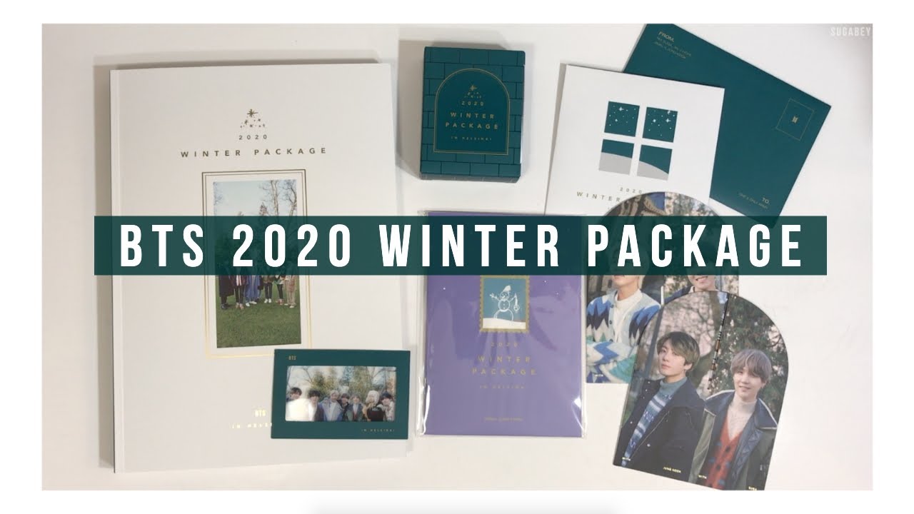 BTS 방탄소년단 2020 Winter Package In Helsinki Unboxing *:·ﾟ