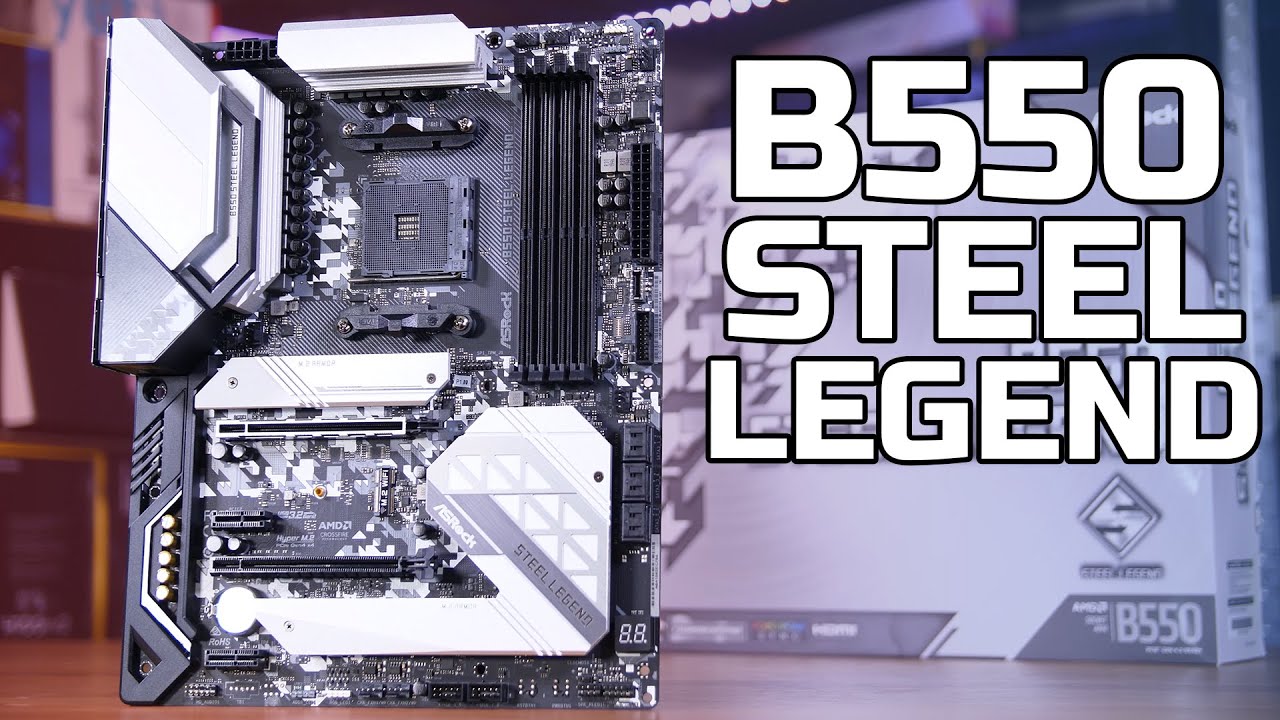 ASRock B550 Steel Legend Review - TechteamGB - YouTube