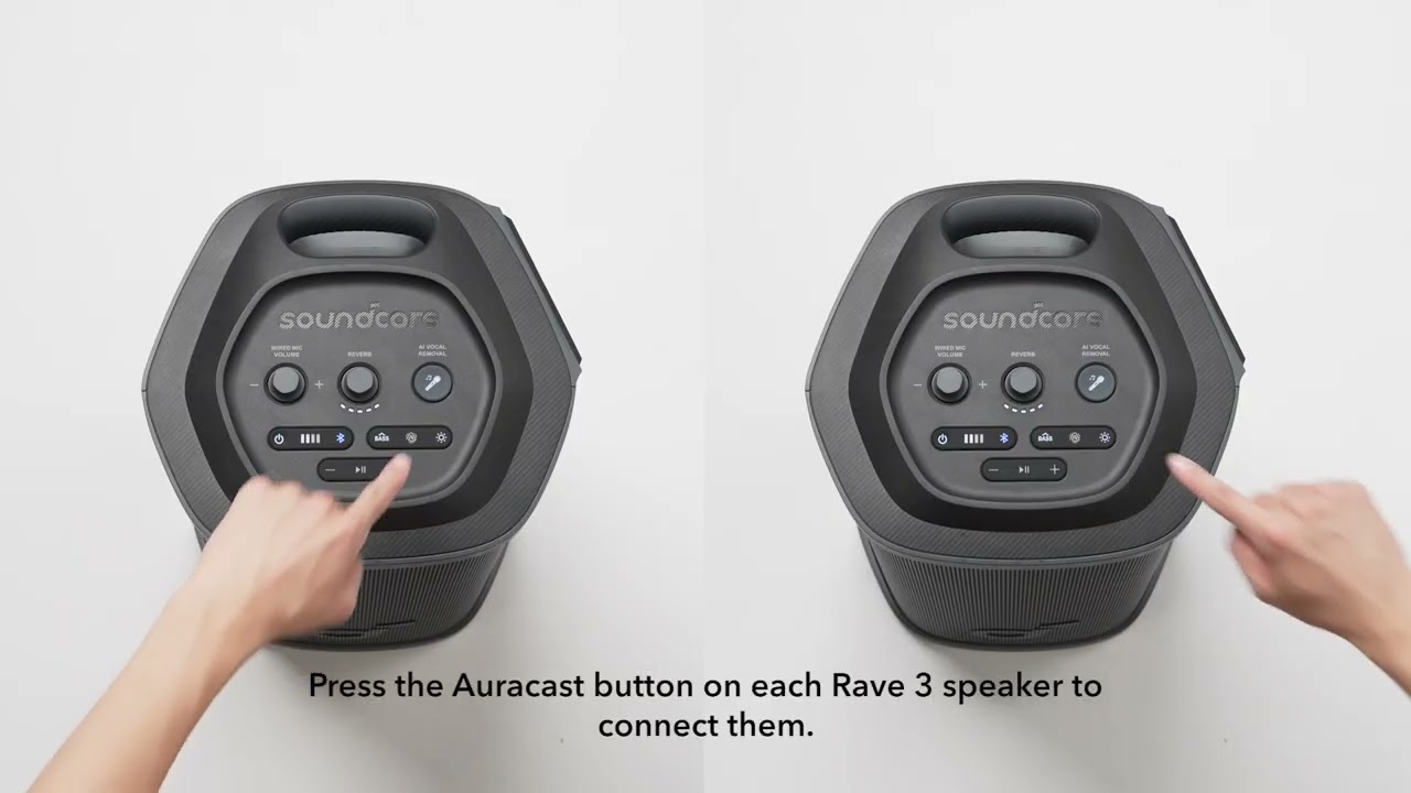 Soundcore by Anker Rave 3 Wireless Karaoke Party Speaker
