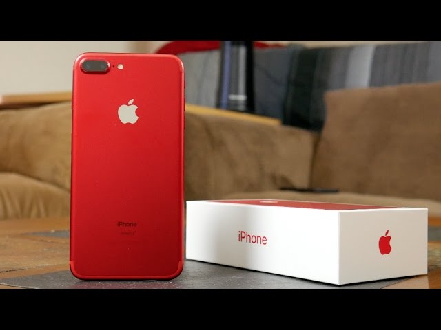 Red iPhone 7 Plus Unboxing and First Impressions! (Product RED