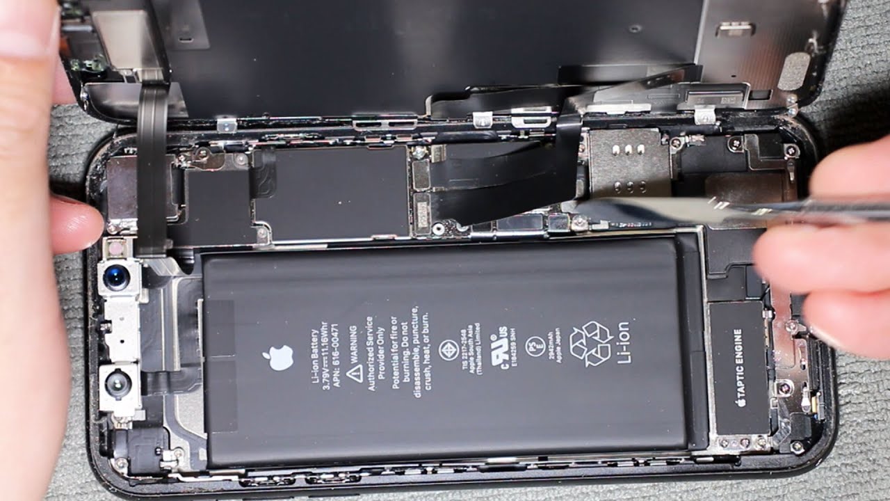 iPhone XR 修理！液晶ガラス画面交換やり方の分解講習 - YouTube