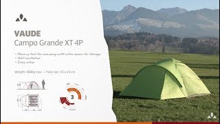 Campo Grande XT 4P [ 14227 ] @ VAUDE ファウデ | ミヤコ・スポーツ