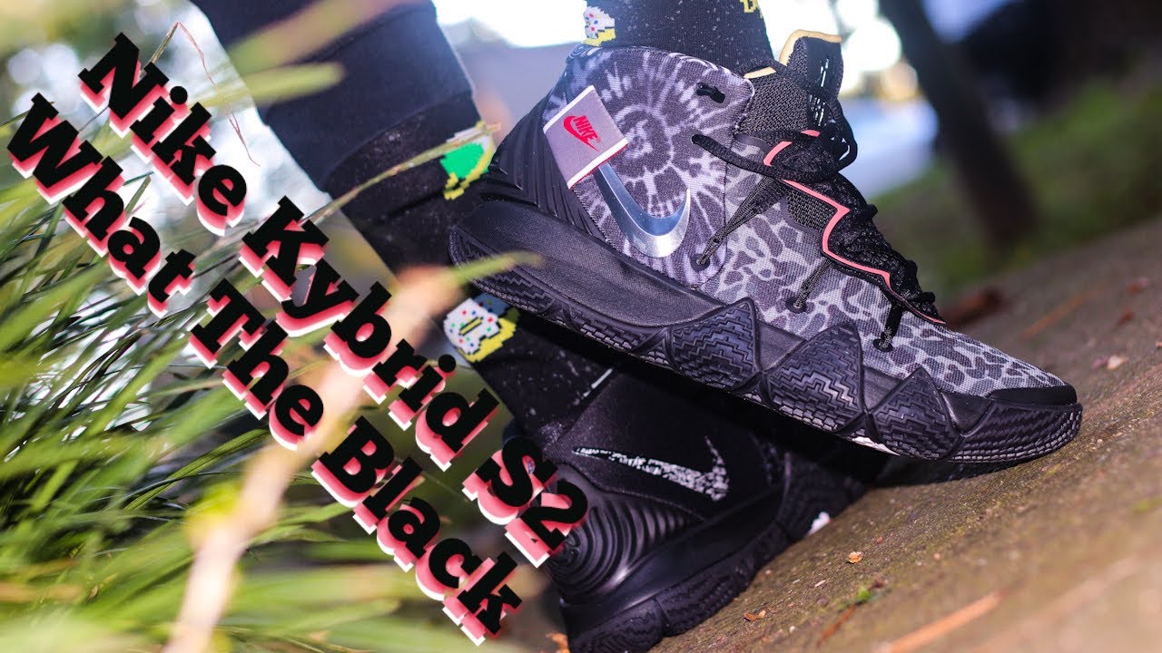 NIKE KYBRID S2 WHAT THE BLACK REVIEW & ON FEET!! - YouTube