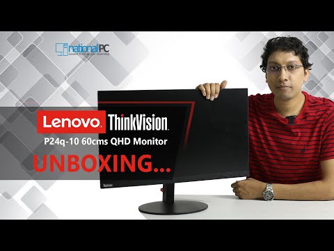 Lenovo ThinkVision P24q-10 IPS 2K WQHD Borderless Monitor review
