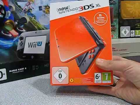 Nintendo New 3DS XL Orange + Black Kutu Açılımı özellikleri fiyatı
