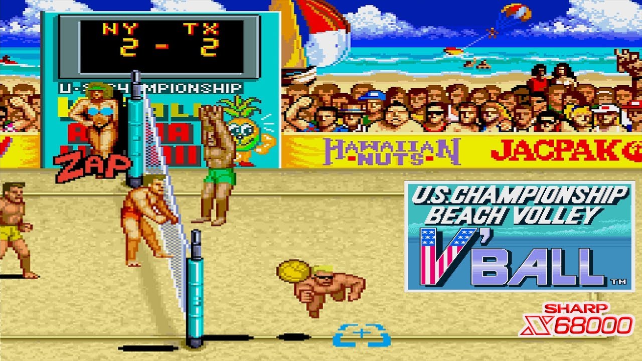 X68000 U.S. チャンピアンシップ V'Ball / U.S. Championship V'Ball
