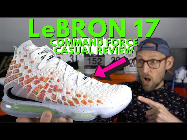 Nike LeBron 17 Command Force Casual Review | Is this the best
