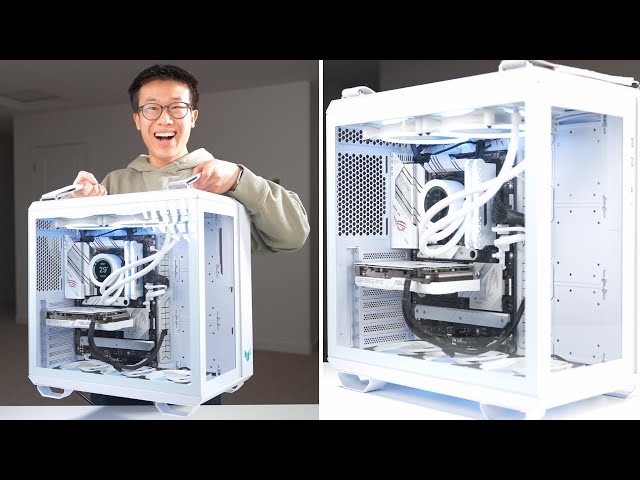 White $1500 Budget PC Build - ‪@ASUS‬ GT502 Case - YouTube