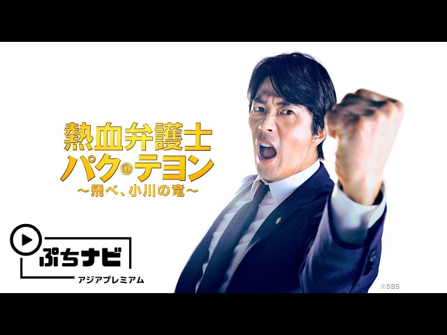 ぷちナビ】『熱血弁護士 パク・テヨン ～飛べ、小川の竜～』 │ アジア