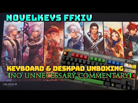 FFXIV: Novelkeys Classic TKL FFXIV Edition Keyboard & Deskpad