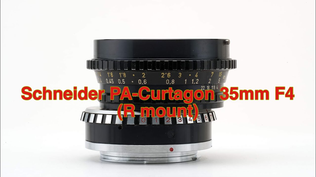オールドレンズ ファイル No.58 Schneider PA-Curtagon 35mm F4 (R