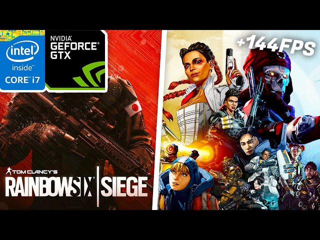 i7 7700 + GTX 1660 Ti | GAMING BENCHMARKS // FORTNITE & APEX