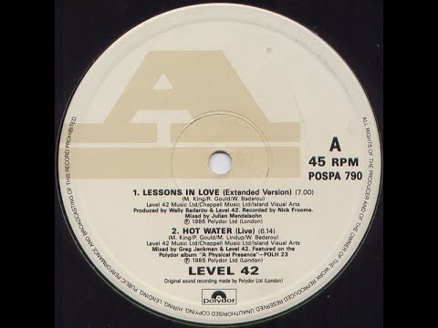 Level 42- Lessons In Love(Disconet Remix) - YouTube