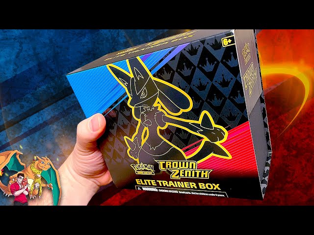 NEW* Pokemon Crown Zenith Elite Trainer box - Opening & Review