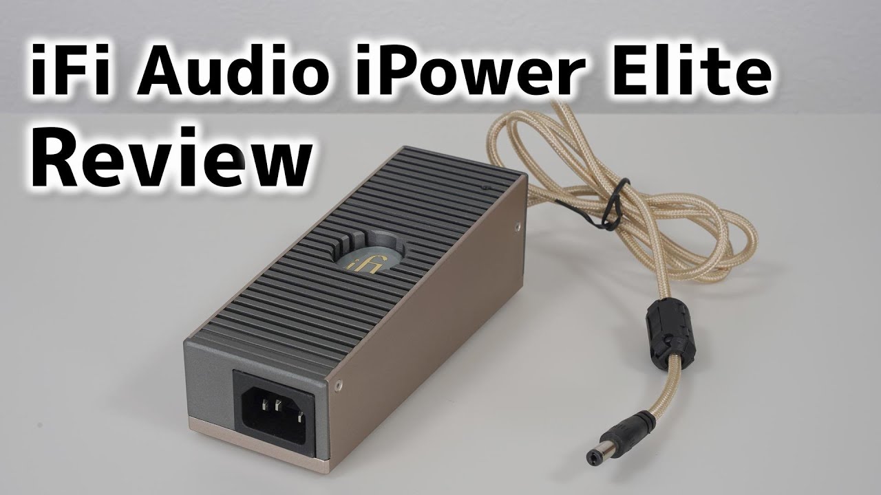 レビュー・空気録音あり】iFi audio iPower Elite 外観・仕様・音質