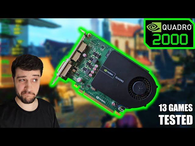 Nvidia Quadro 2000 | This was a $599 GPU in 2010! Now it's 15