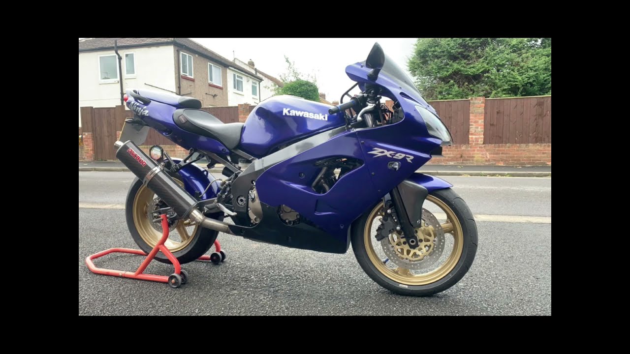LEFT IN A GARDEN FOR 7 YEARS!!!Kawasaki zx9r FULL REBUILD - YouTube