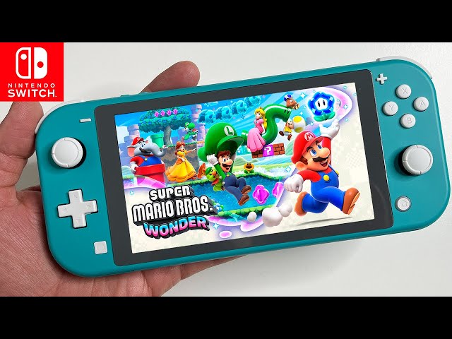 Super Mario Bros. Wonder Nintendo Switch LITE - YouTube