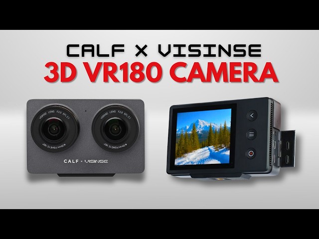 Calf x Visinse 3D VR180 - Camera of the FUTURE - YouTube