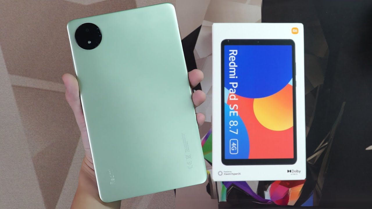 Redmi Pad SE 8.7 Unboxing, Camera, Gaming test - YouTube
