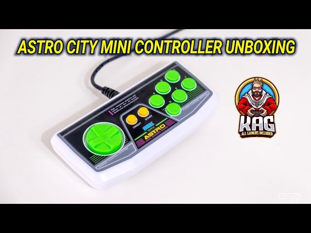 Astro City Mini Controller Unboxing - YouTube