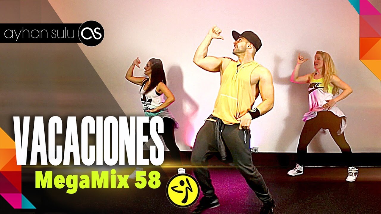Zumba Vacaciones - MegaMix 58 // by A. SULU & FRIENDS - YouTube
