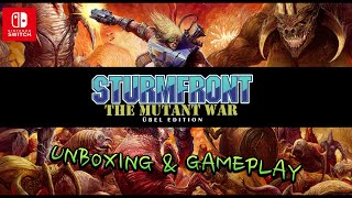 STURMFRONT THE MUTANT WAR UNBOXING & GAMEPLAY - ESPAÑOL - PRIMERAS