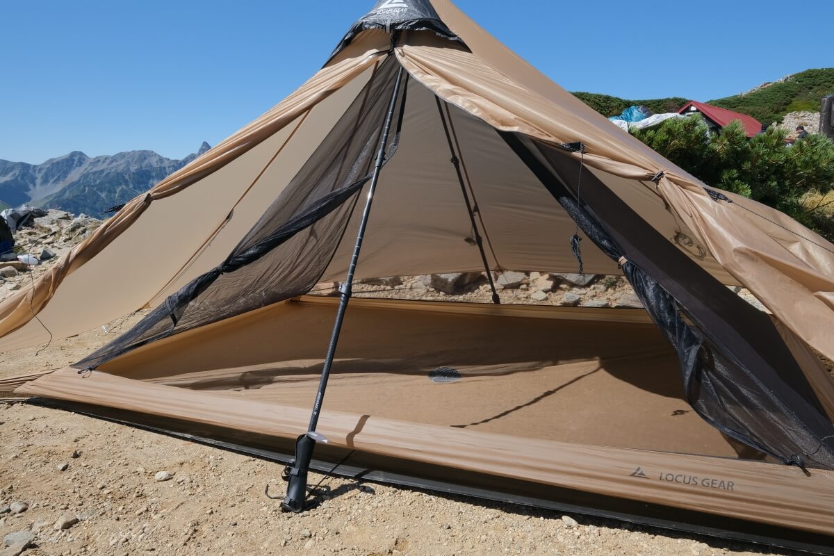 ローカスギア クフHB 二人用シェルター ローカスギア クフHB 二人用