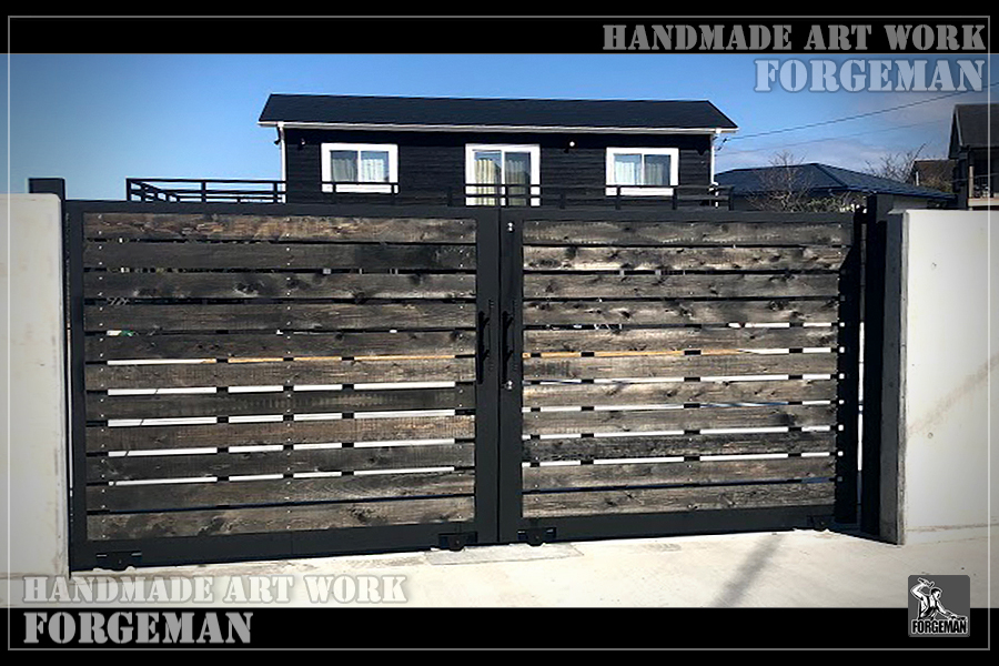 引戸門扉｜すべて | 商品タイプ | ロートアイアン・ロートアルミ｜商品