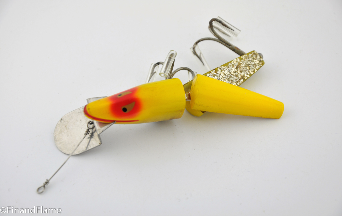 Heddon Scissortail Fishing Lure - Fin & Flame