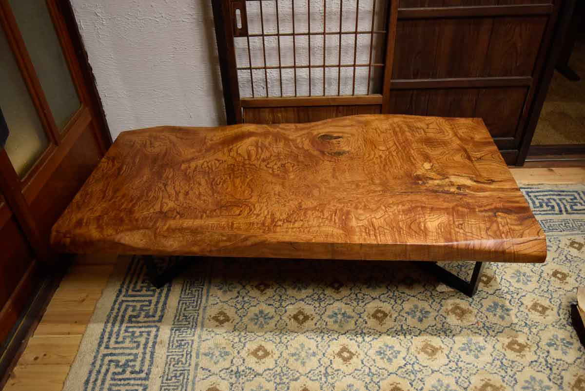 欅材一枚板テーブル | 大川人気のおすすめ家具屋