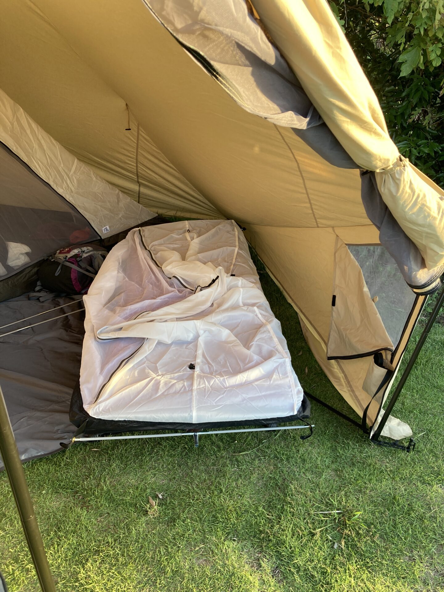 モーニンググローリーのグランドシート】 | MINIでファミキャン！