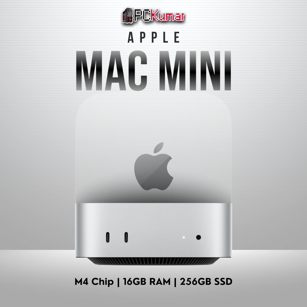 Apple Mac Mini - M4, 10C CPU/GPU, 16GB, 256GB - PCKumar Infotech