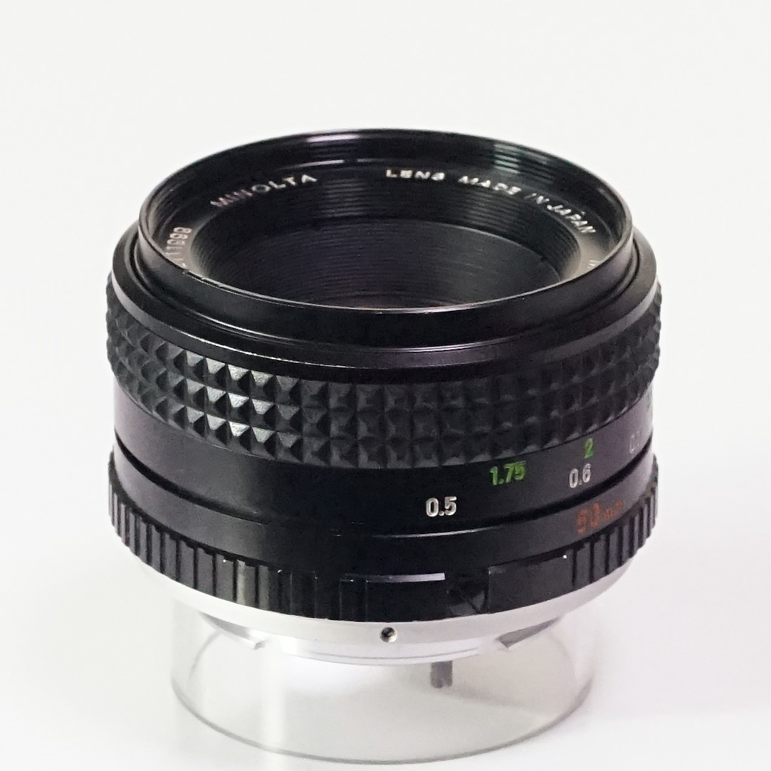 MINOLTA MC ROKKOR-PF 50mm F1.7 ¥3,800（中古 SRマウント オールド