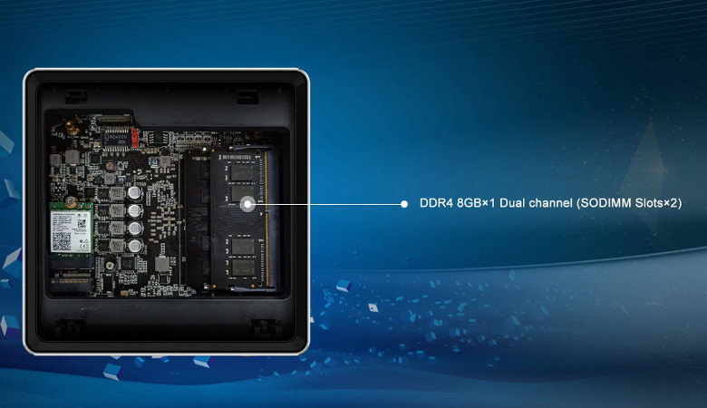 MINISFORUM UM700 － CPUにRyzen 7 3750Hを搭載する、上位版のミニPCが