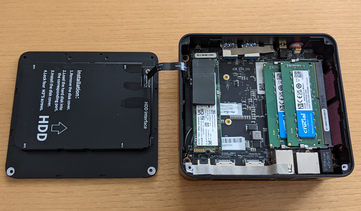 Beelink SER4の実機レビュー － Ryzen 7 4800U搭載、高い筐体品質で