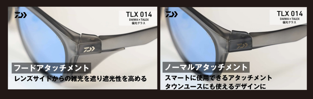 TLX 014】ダイワとタレックスの人気コラボ偏光サングラスにNEW