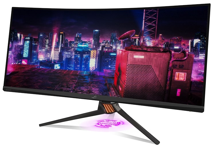 ASUSが35型ウルトラワイドHDRゲーミングモニター ASUS「ROG SWIFT