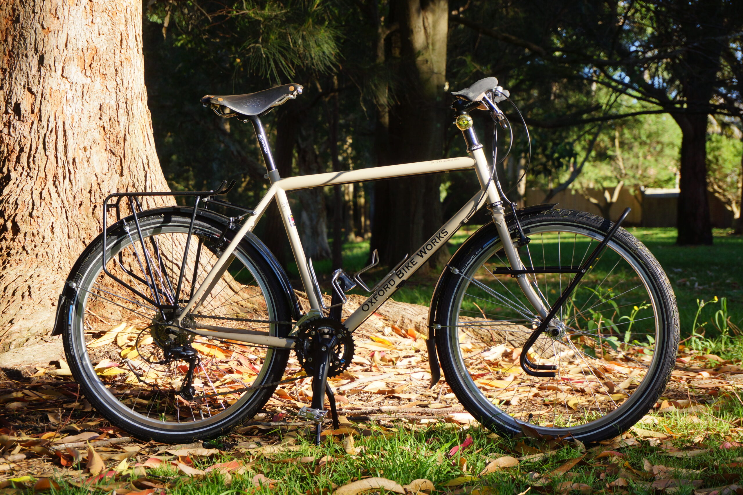 Expedition touring bikes by Tom Allen & Oxford Bike Works