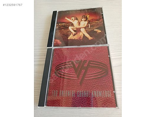 VAN HALEN İKİ ALBÜM BİRDEN CD - Müzik CD leri Alışverişte İlk
