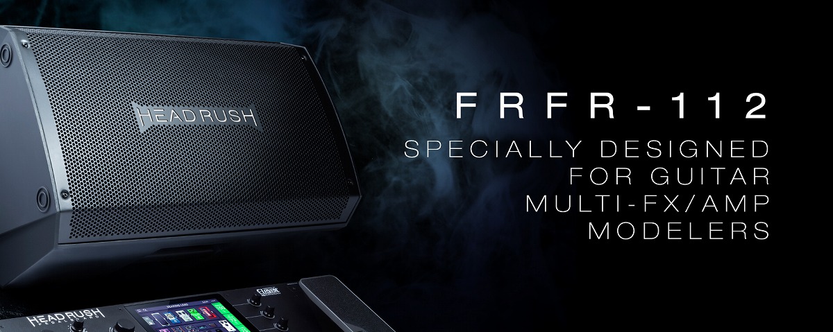 Headrushから2000W出力のパワードスピーカー｢HeadRush FRFR-112｣公開