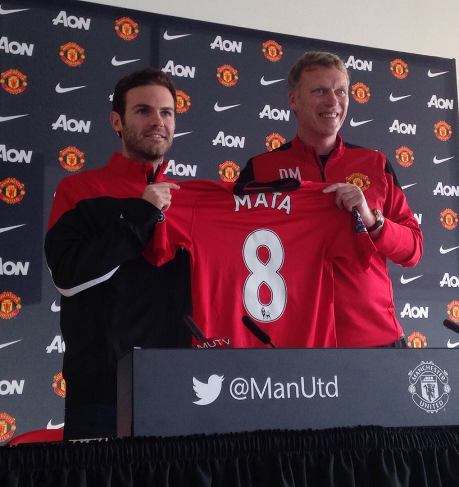 マタの背番号は8に決マタ | マンチェスター・ユナイテッド情報局