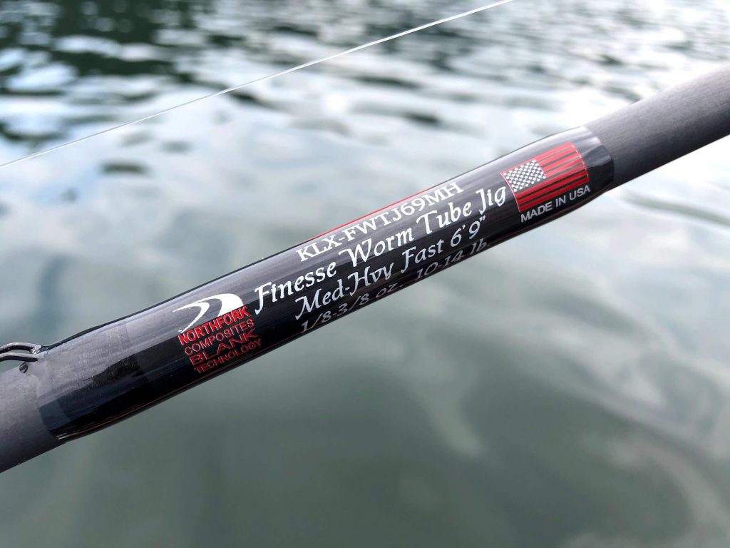 キスラー[Kistler] KLX FWTJ69MH インプレ。アメロでベイトフィネス