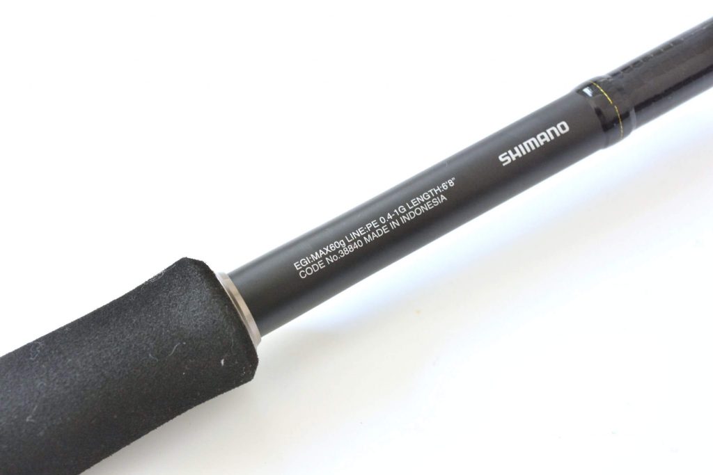 シマノ セフィア CI4+ ティップエギング S68ML-S インプレ。ピタッと