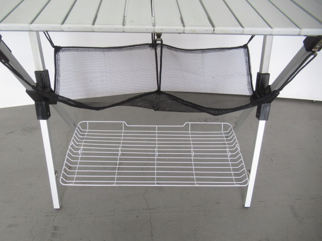 アルミロールキッチンテーブル 170-5619 | アウトドア用品・アウトドア